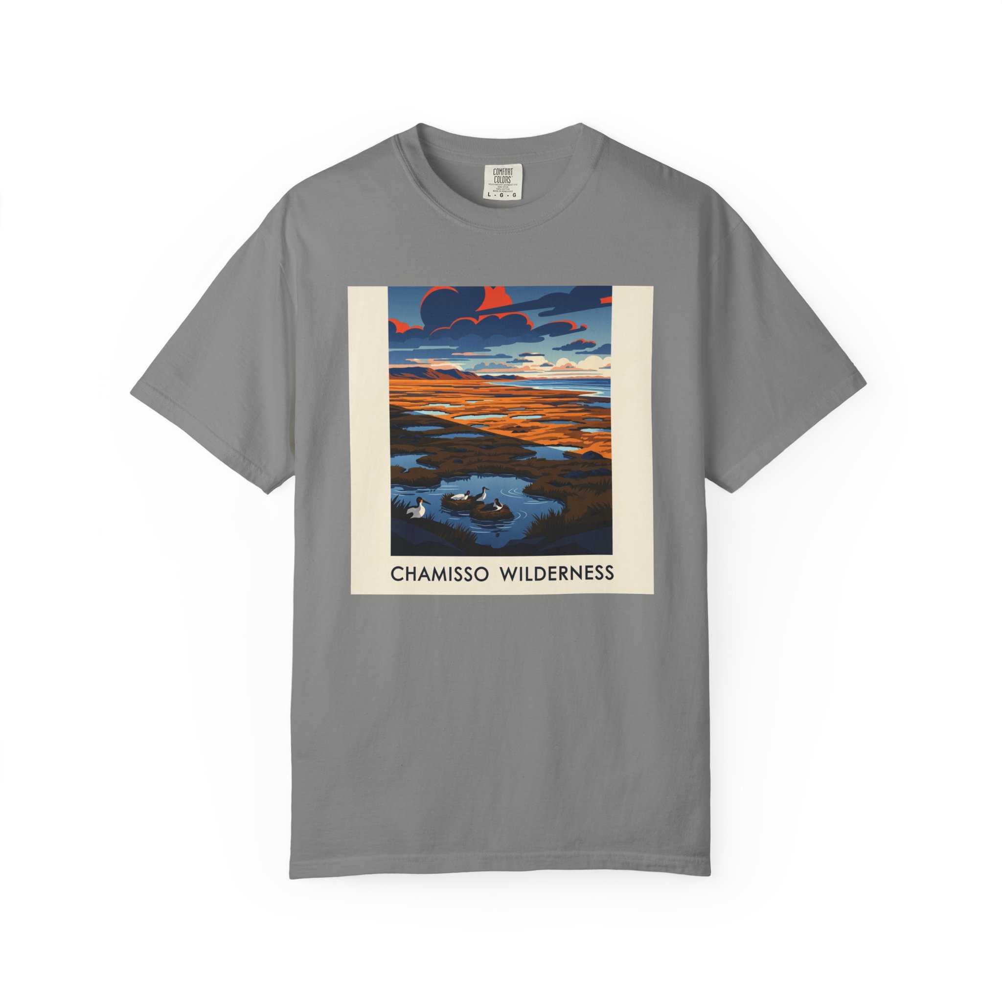 Chamisso Wilderness WPA Style Unisex T-shirt - Image 7