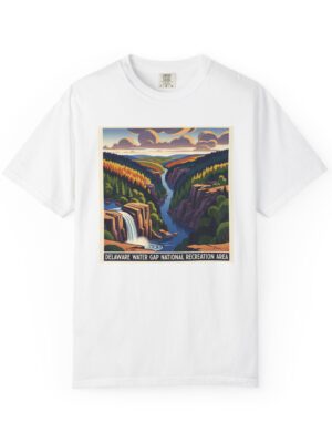 Delaware Water Gap National Recreation Area WPA Style Unisex T-shirt