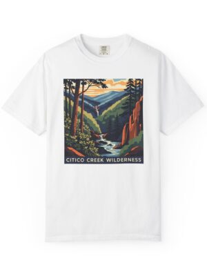 Citico Creek Wilderness WPA Style Unisex T-shirt