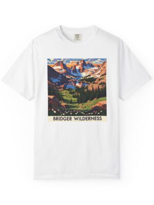 Bridger Wilderness WPA Style Unisex T-shirt