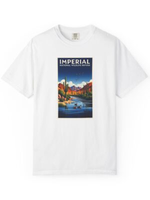 Imperial National Wildlife Refuge WPA Style Unisex T-shirt