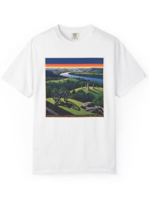 Chickamauga & Chattanooga National Military Park WPA Style Unisex T-shirt