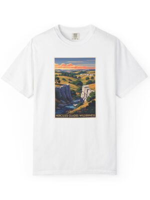 Hercules Glades Wilderness WPA Style Unisex T-shirt
