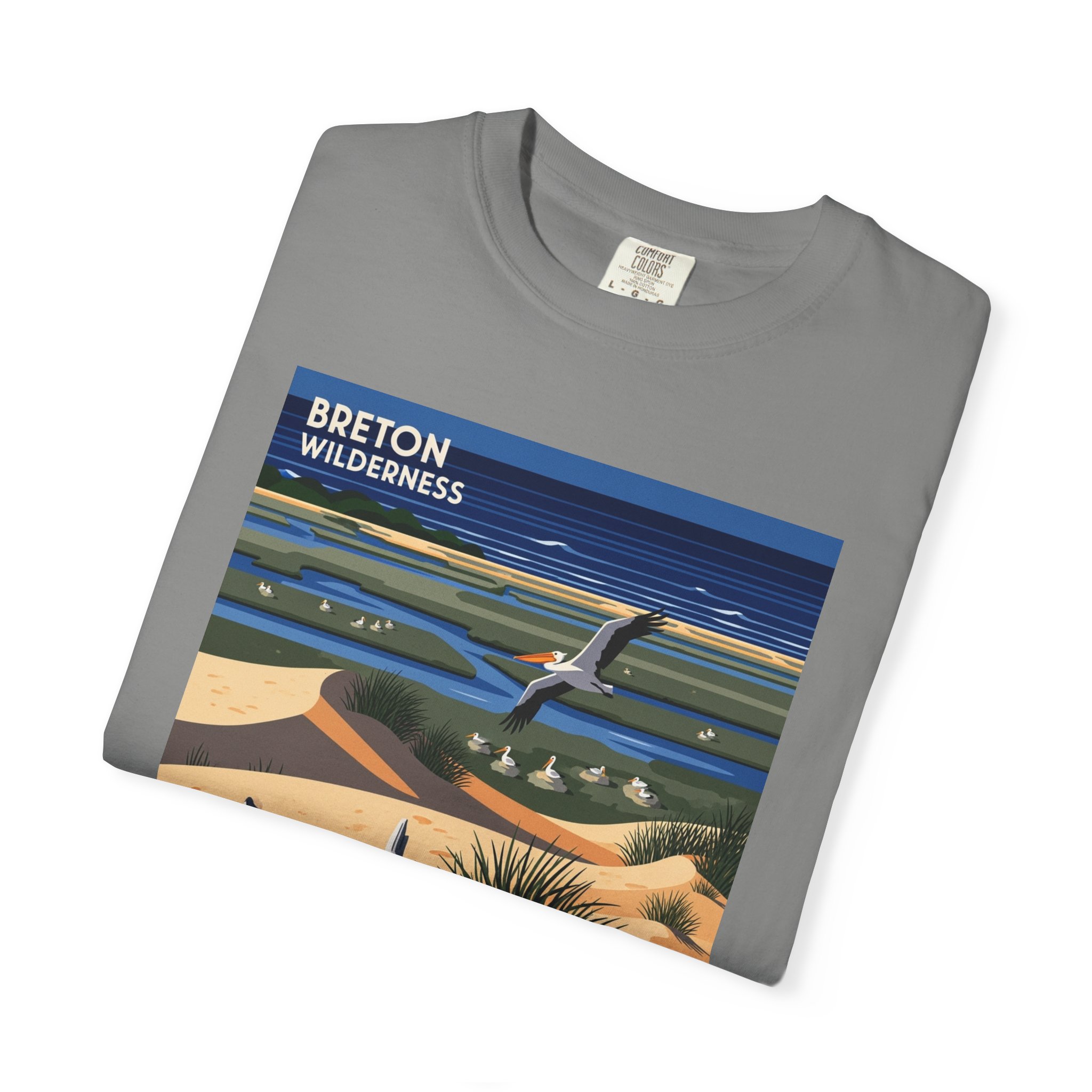 Breton Wilderness WPA Style Unisex T-shirt - Image 9