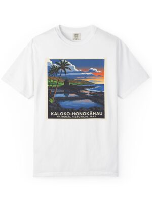 Kaloko–Honokōhau National Historical Park WPA Style Unisex T-shirt