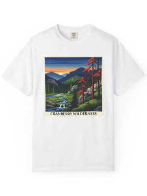 Cranberry Wilderness WPA Style Unisex T-shirt