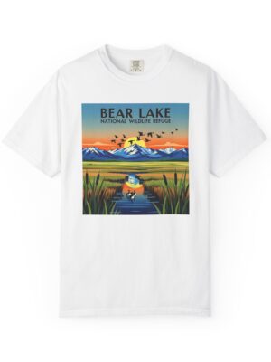 Bear Lake National Wildlife Refuge WPA Style Unisex T-shirt