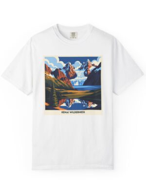 Kenai Wilderness WPA Style Unisex T-shirt