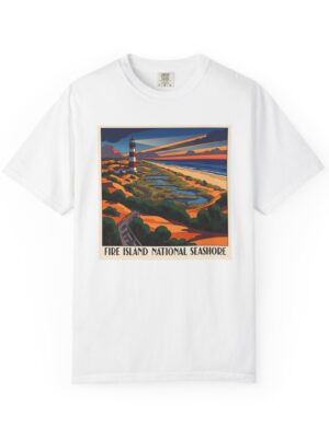 Fire Island National Seashore WPA Style Unisex T-shirt