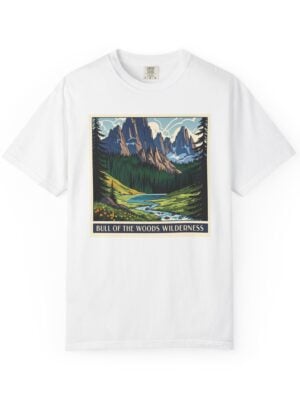 Bull of the Woods Wilderness WPA Style Unisex T-shirt