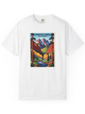 Hermosa Creek Wilderness WPA Style Unisex T-shirt