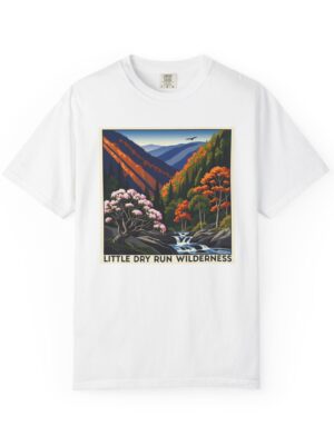 Little Dry Run Wilderness WPA Style Unisex T-shirt