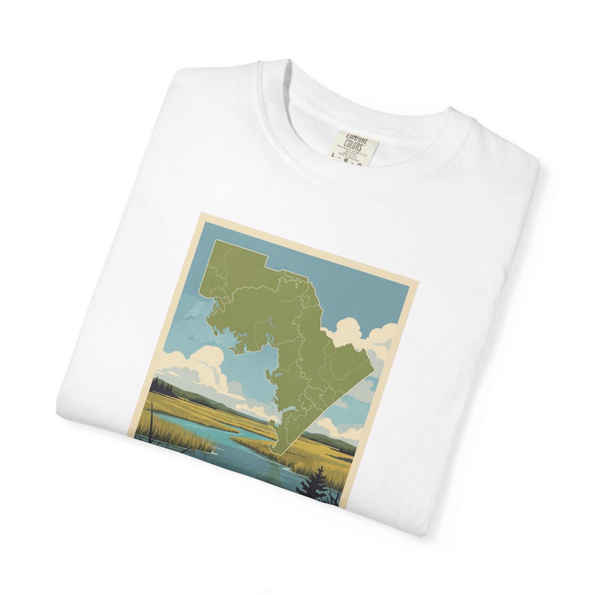 Jocelyn Nungaray National Wildlife Refuge WPA Style Unisex T-shirt - Image 3