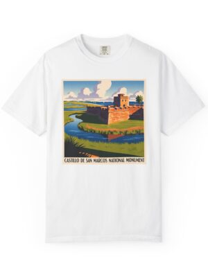 Castillo de San Marcos National Monument WPA Style Unisex T-shirt