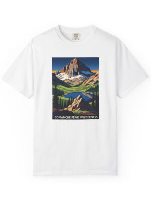 Comanche Peak Wilderness WPA Style Unisex T-shirt