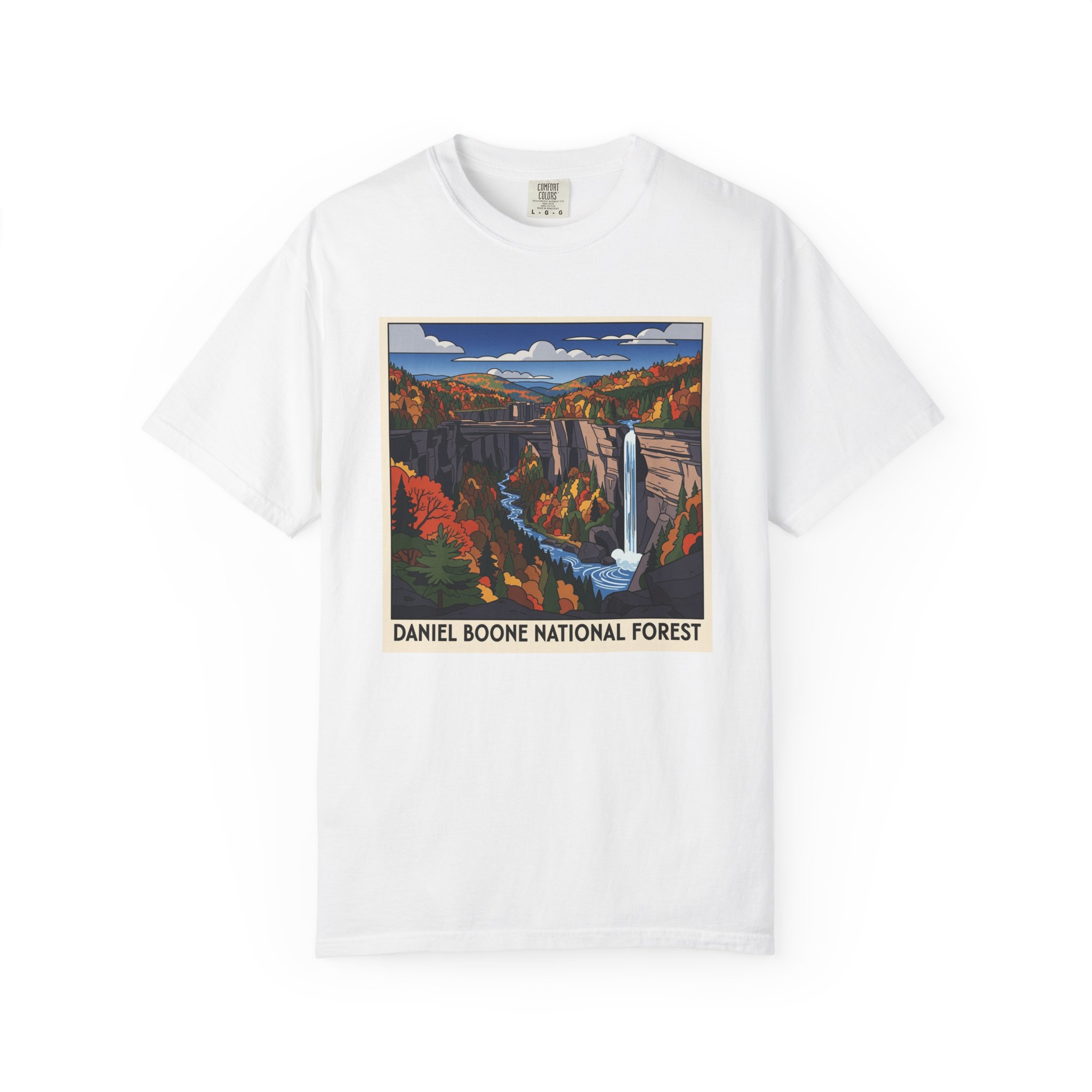 Daniel Boone National Forest WPA Style Unisex T-shirt