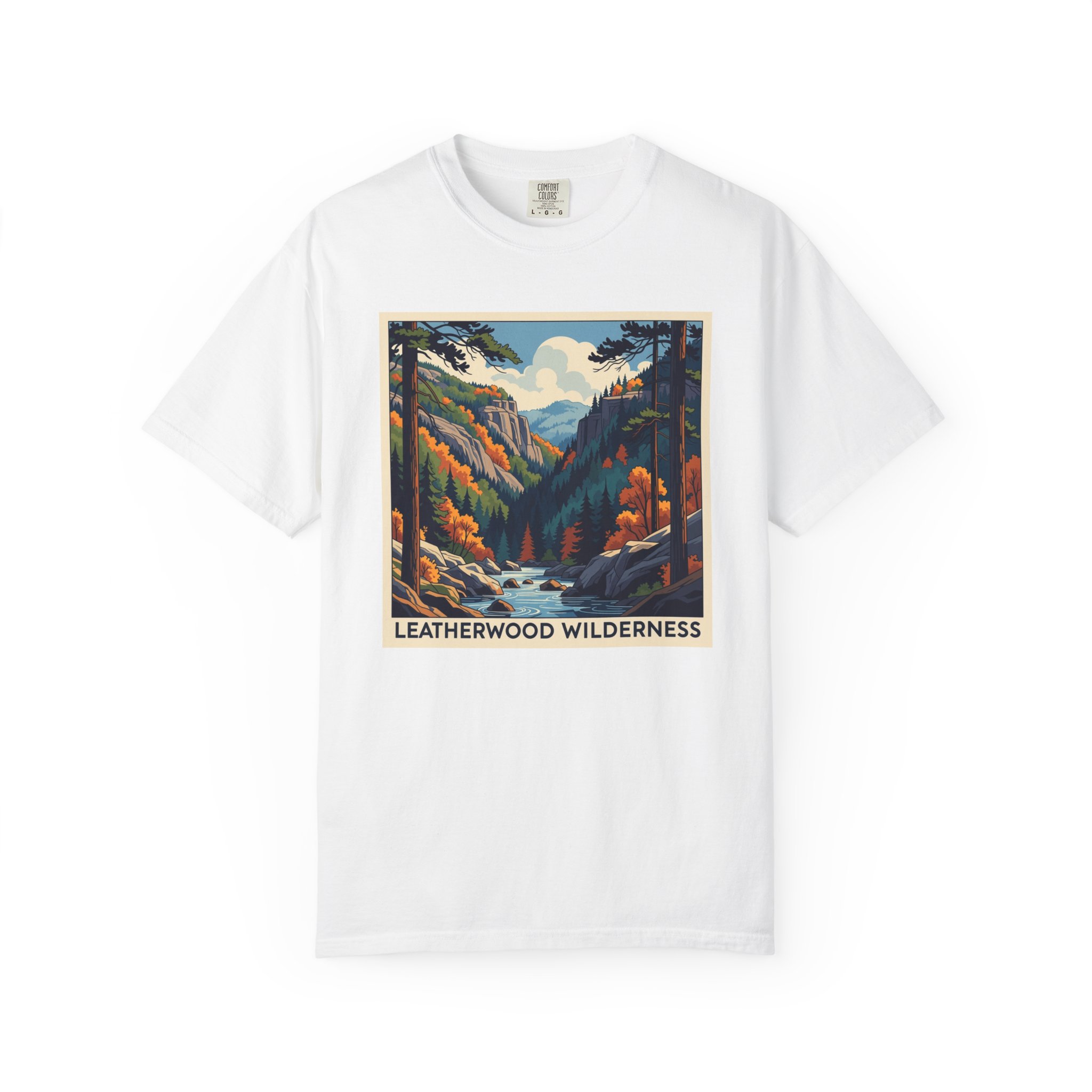 Leatherwood Wilderness WPA Style Unisex T-shirt