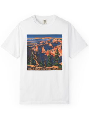 Cedar Breaks National Monument WPA Style Unisex T-shirt