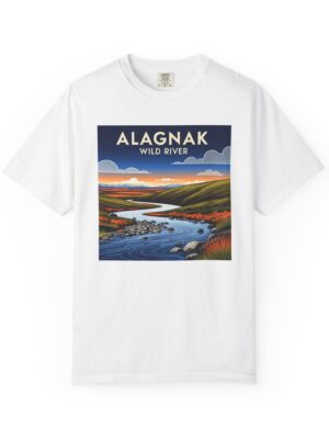 Alagnak Wild River WPA Style Unisex T-shirt