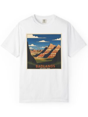 Badlands National Park WPA Style Unisex T-shirt