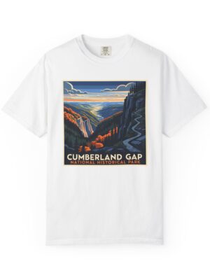 Cumberland Gap National Historical Park WPA Style Unisex T-shirt