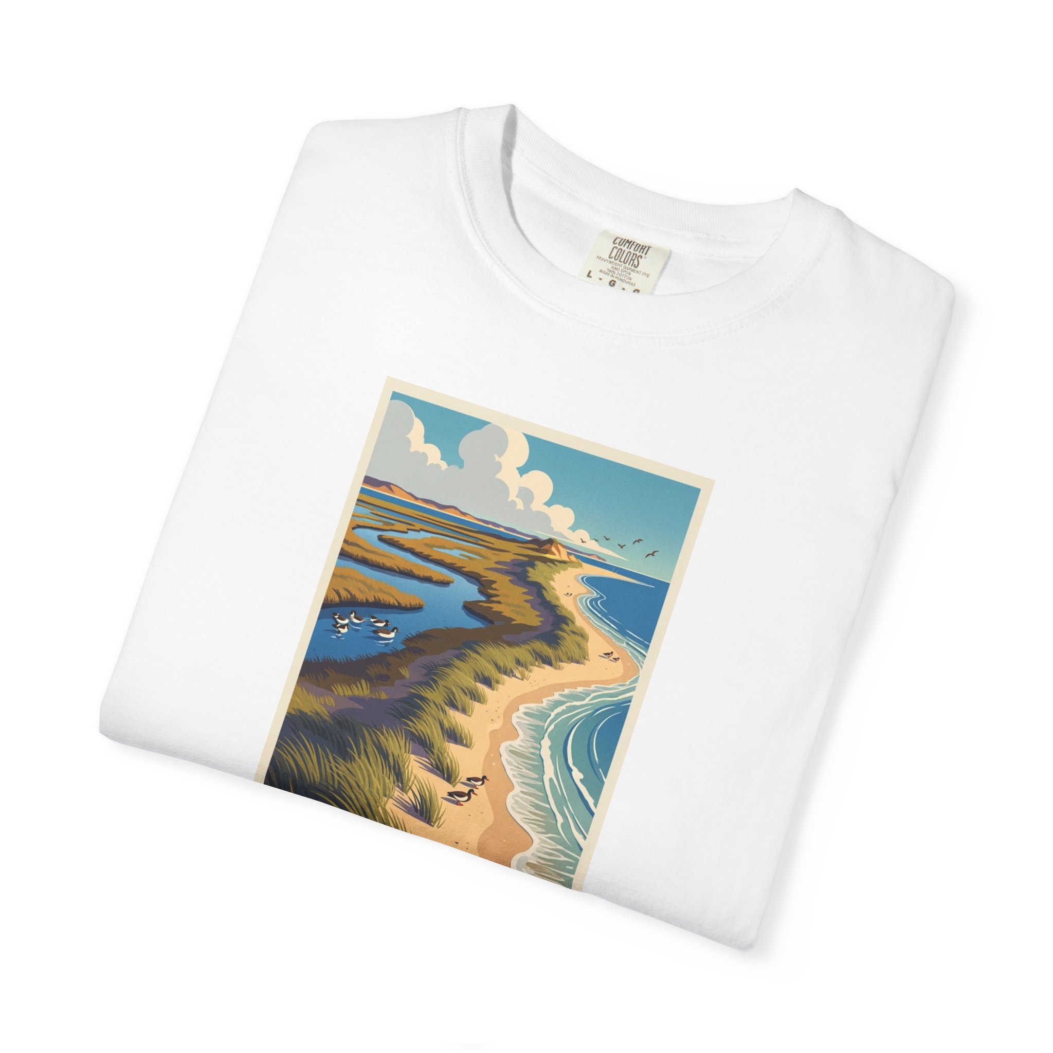 Brigantine Wilderness WPA Style Unisex T-shirt - Image 3
