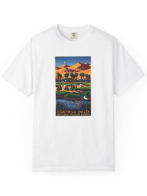 Coachella Valley National Wildlife Refuge WPA Style Unisex T-shirt