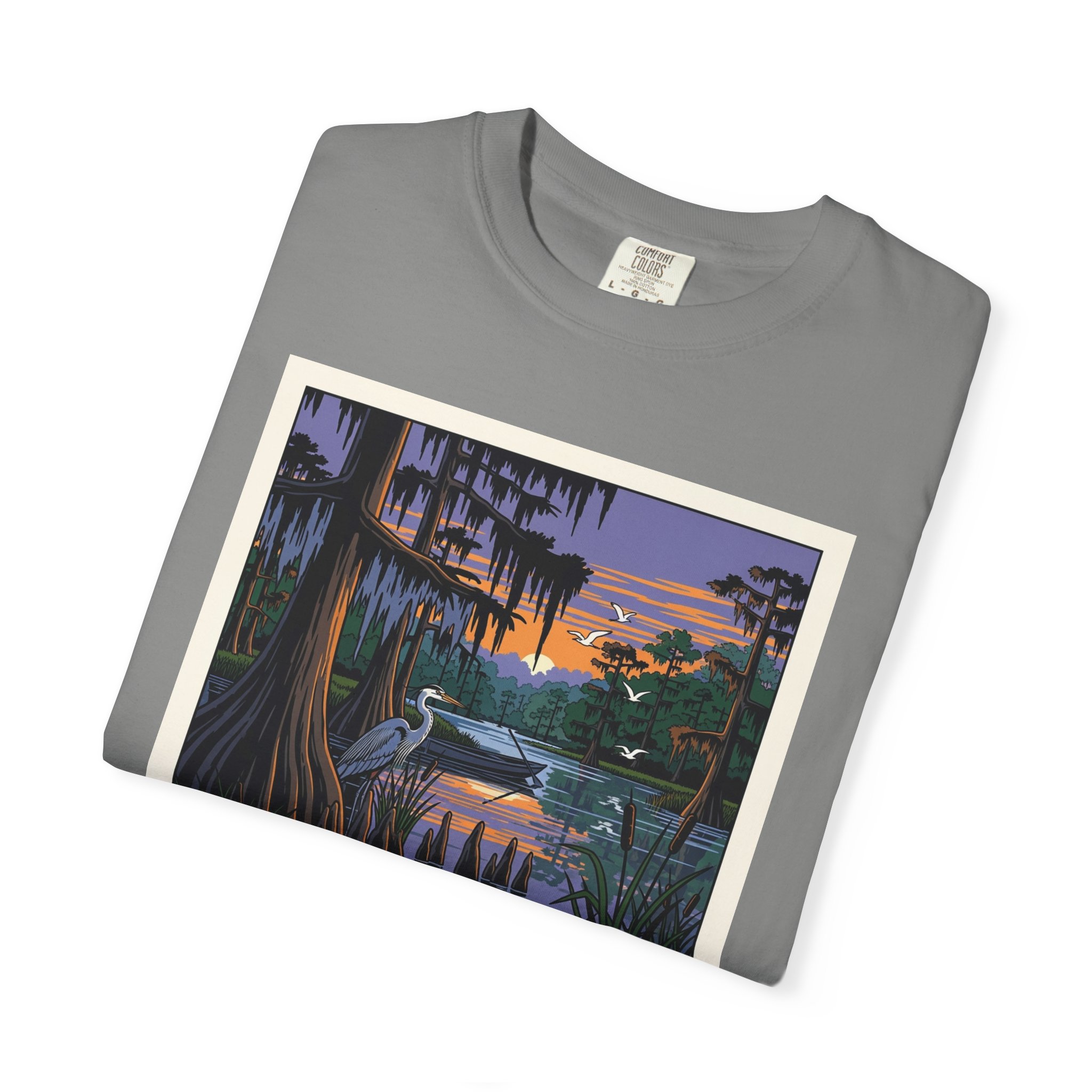 D'Arbonne National Wildlife Refuge WPA Style Unisex T-shirt - Image 9