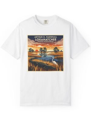 Arthur R. Marshall Loxahatchee National Wildlife Refuge WPA Style Unisex T-shirt