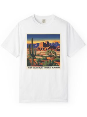 Casa Grande Ruins National Monument WPA Style Unisex T-shirt