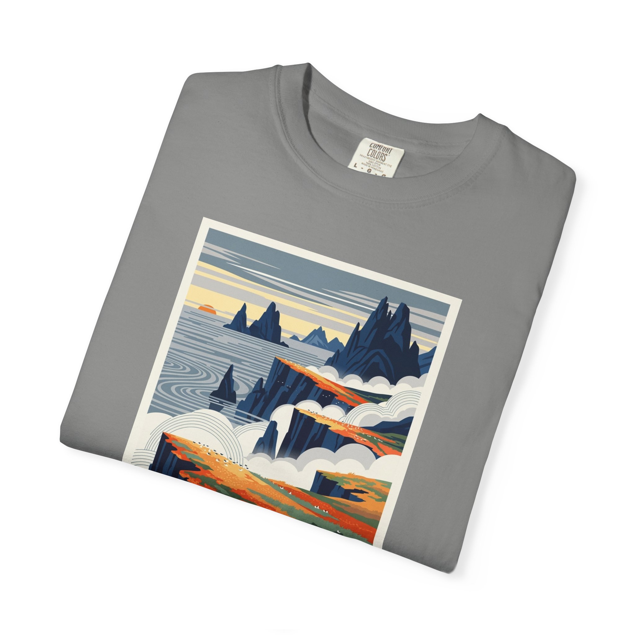 Bering Sea Wilderness WPA Style Unisex T-shirt - Image 9