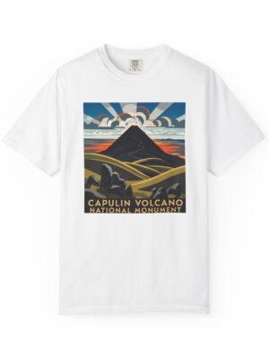 Capulin Volcano National Monument WPA Style Unisex T-shirt