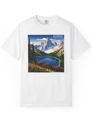 Bitterroot National Forest WPA Style Unisex T-shirt