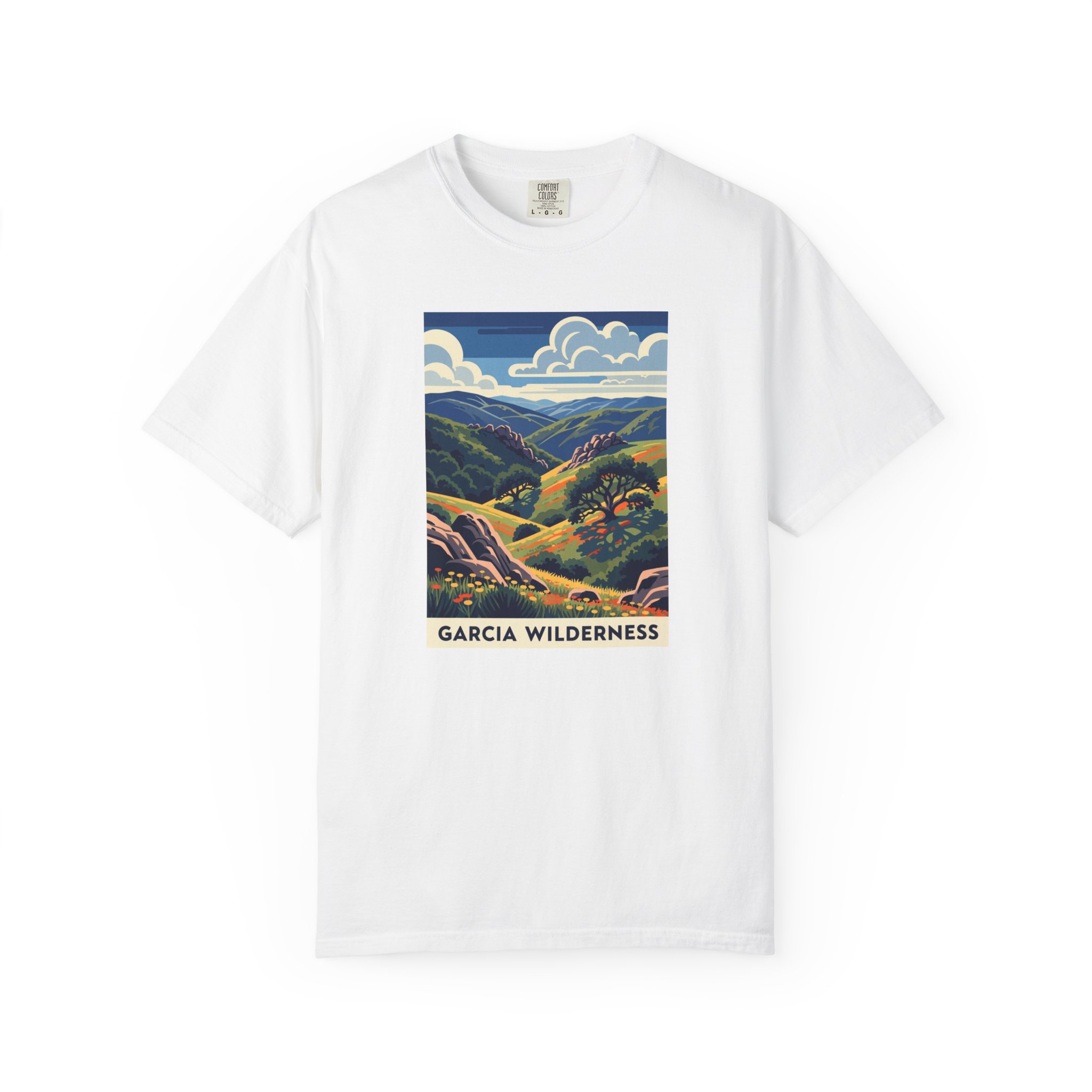 Garcia Wilderness WPA Style Unisex T-shirt