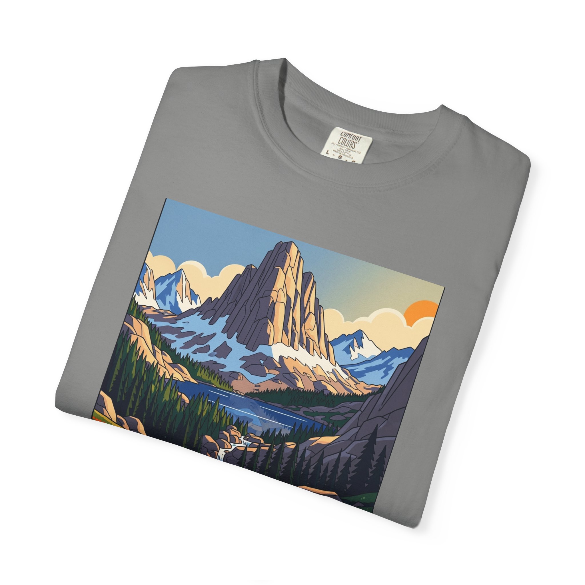 Emigrant Wilderness WPA Style Unisex T-shirt - Image 9