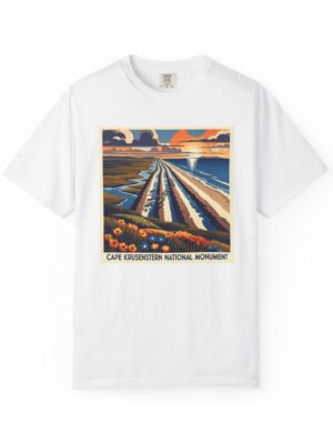 Cape Krusenstern National Monument WPA Style Unisex T-shirt