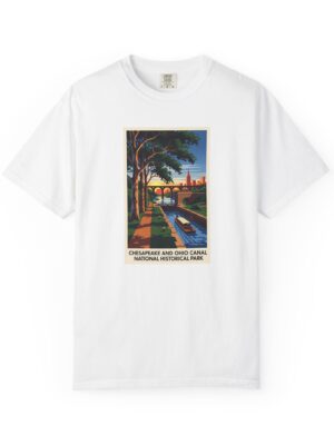 Chesapeake and Ohio Canal National Historical Park WPA Style Unisex T-shirt