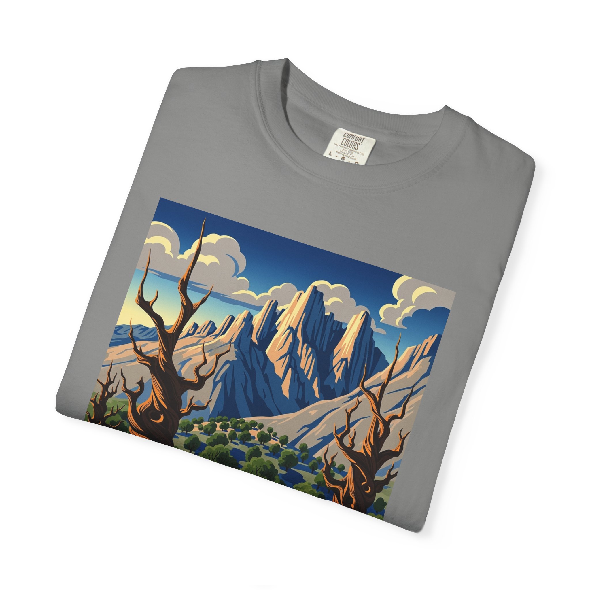 High Schells Wilderness WPA Style Unisex T-shirt - Image 9