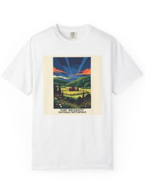 Fort Necessity National Battlefield WPA Style Unisex T-shirt