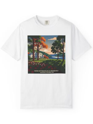 Home of Franklin D. Roosevelt National Historic Site WPA Style Unisex T-shirt