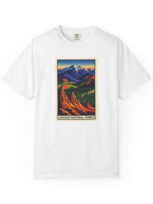 Lincoln National Forest WPA Style Unisex T-shirt
