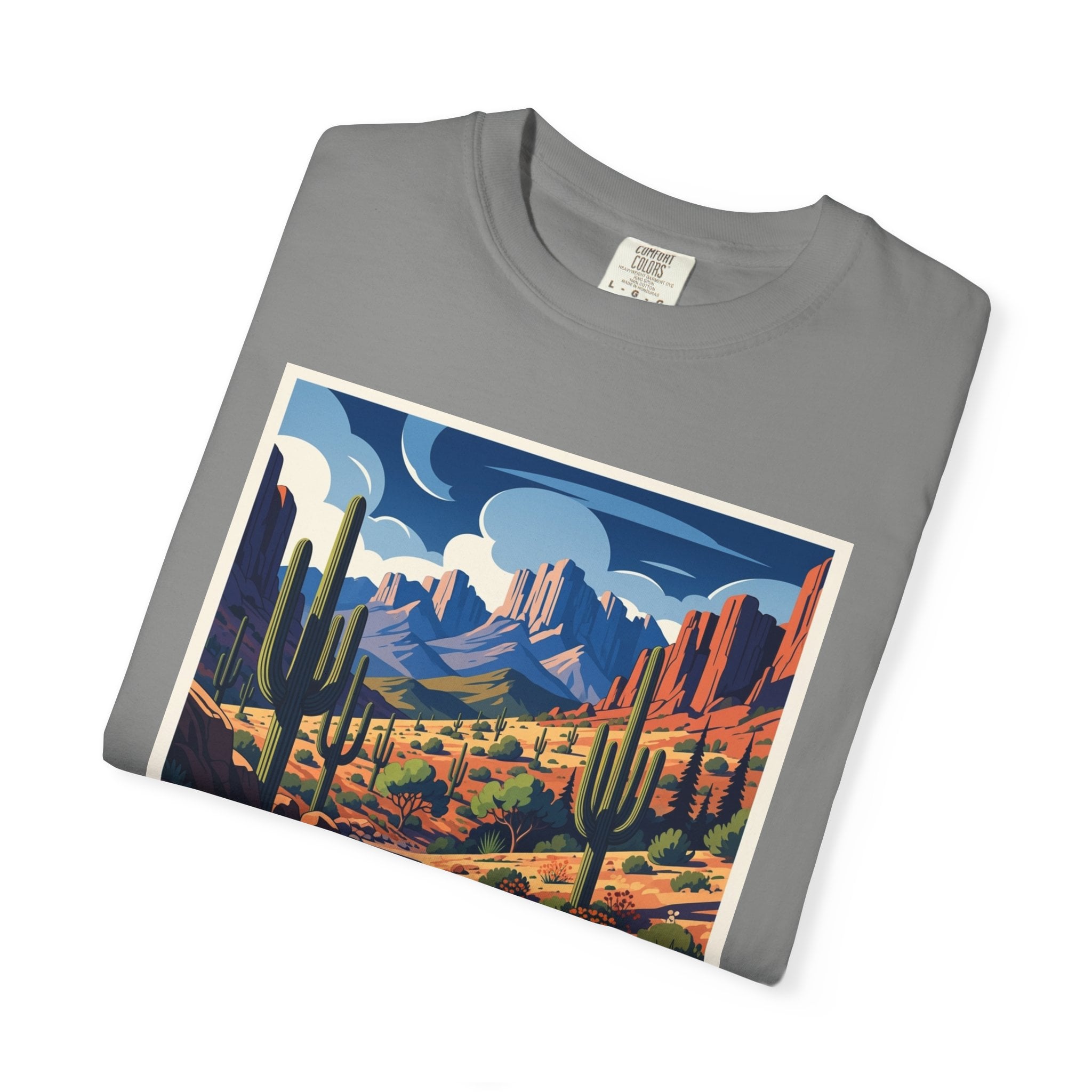 Apache Creek Wilderness WPA Style Unisex T-shirt - Image 9
