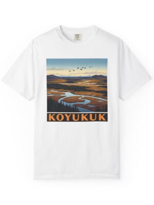 Koyukuk National Wildlife Refuge WPA Style Unisex T-shirt