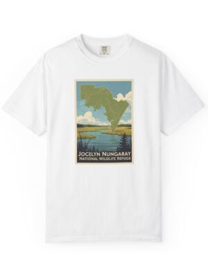 Jocelyn Nungaray National Wildlife Refuge WPA Style Unisex T-shirt