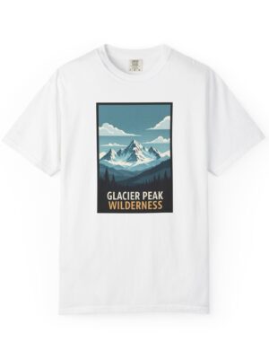 Glacier Peak Wilderness WPA Style Unisex T-shirt