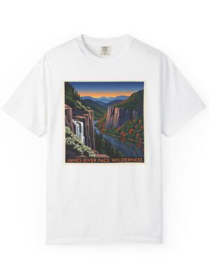 James River Face Wilderness WPA Style Unisex T-shirt