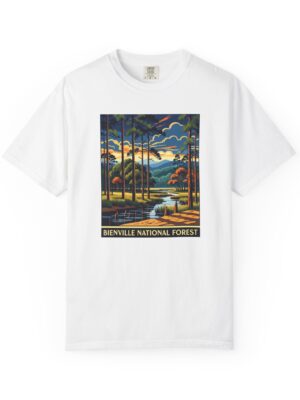Bienville National Forest WPA Style Unisex T-shirt