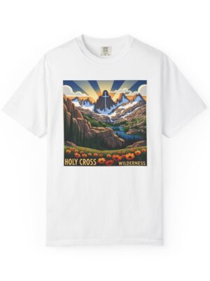 Holy Cross Wilderness WPA Style Unisex T-shirt
