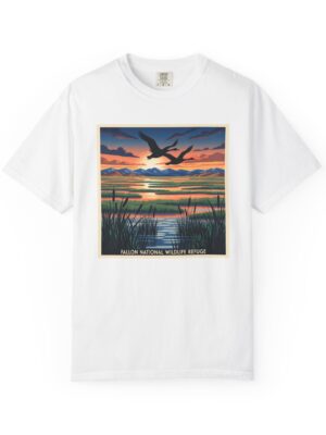 Fallon National Wildlife Refuge WPA Style Unisex T-shirt