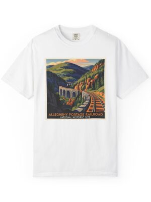Allegheny National Forest WPA Style Unisex T-shirt